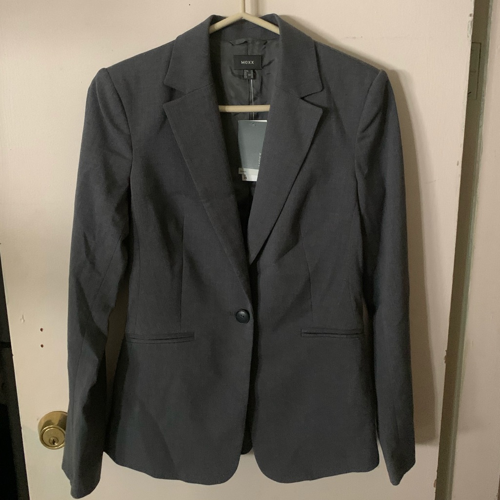 Dark Grey Mexx Suit Jacket, Size 36 **2 For $30**